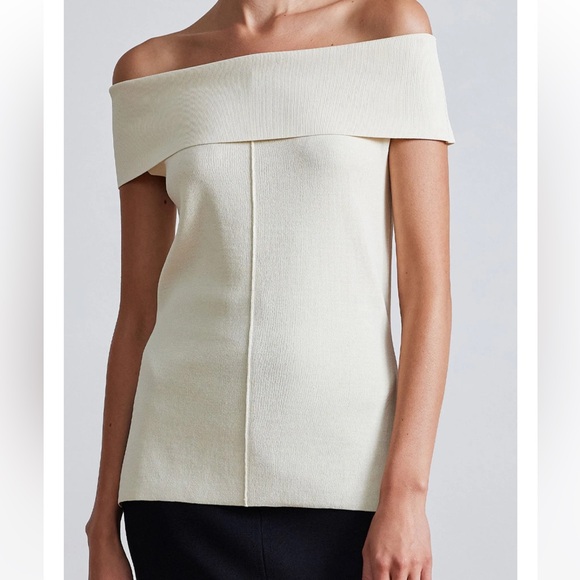 BROWN A Piece Apart Elena Strapless Top - Picture 3 of 6